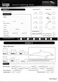 IWDG Sighting Form